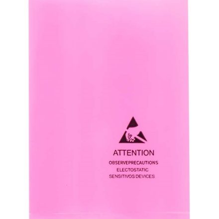 Vaky PE otvorené antistatické ESD 80x120 mm 0,080 mm 100 ks