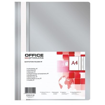 Soft Workbook A4 PP Gray pre dokumenty, 25 ks. 225 x 305 mm