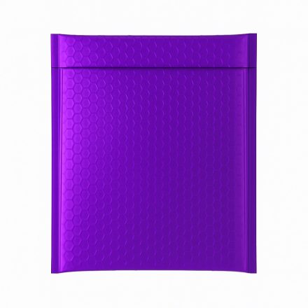 Kovová bublinová obálka 180x250 mm Fialová - estetický vzhľad