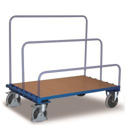 Manuálny prepravný vozík na dosky a dvere bez palíc SW-1285 1200 kg