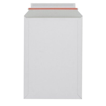 Kartónové obálky B4+ 262x371 mm biele 50 samolepiace stroje